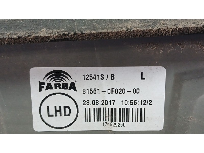 Recambio de piloto trasero izquierdo para toyota corolla verso (zer_, zze12_, r1_) 2.2 d-4d (aur10_) referencia OEM IAM 815610F0