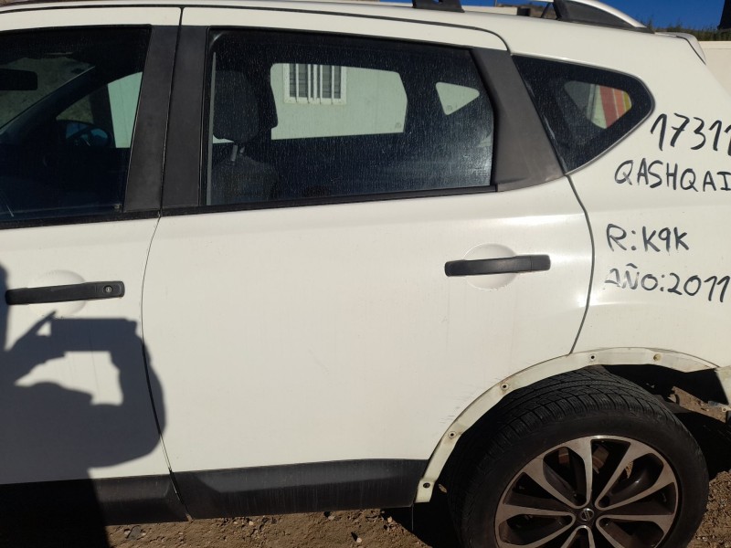 Recambio de puerta trasera izquierda para nissan qashqai i (j10, nj10) 1.5 dci referencia OEM IAM H2101JD0MC  