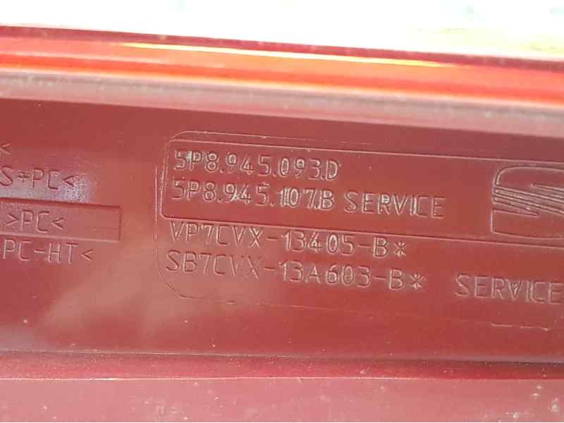 Recambio de piloto trasero izquierdo para seat altea xl (5p5) emoción referencia OEM IAM 5P8945093D 5P8945107B INTERIOR