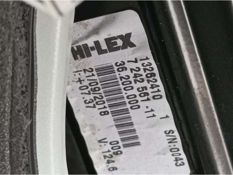 Recambio de elevalunas delantero izquierdo para bmw serie 1 lim. (f20/f21) 116i referencia OEM IAM 7542561  1362410