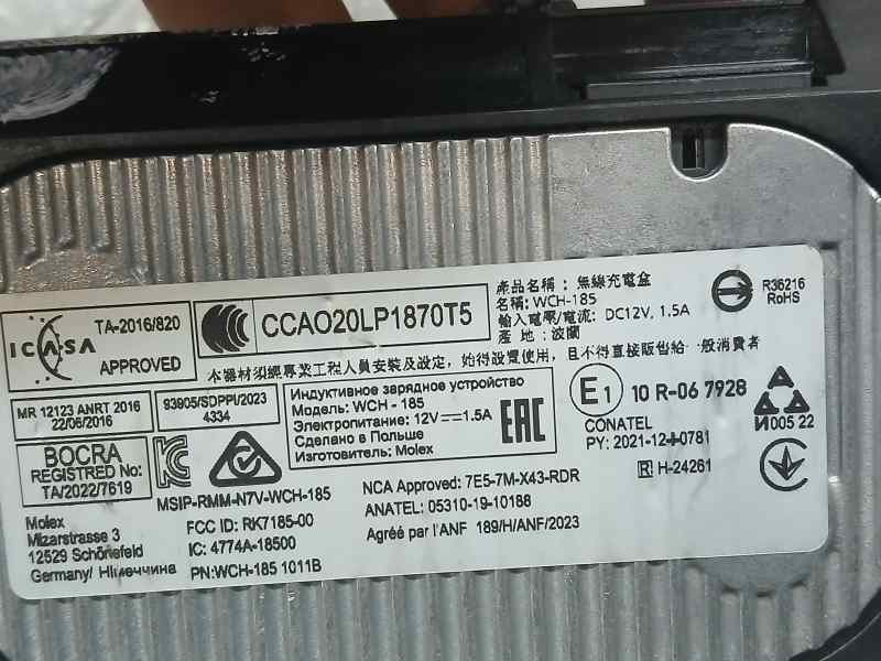 Recambio de cargador inductivo para cupra leon (5f16) tsi basis referencia OEM IAM 5NA980611 4774A18500 