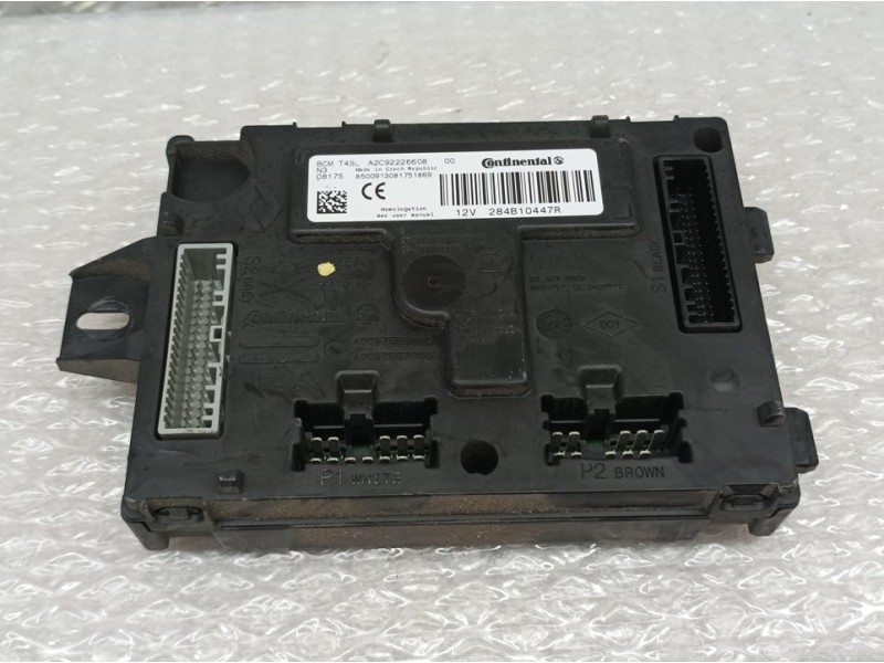 Recambio de modulo electronico para dacia sandero comfort referencia OEM IAM 284B10447R A2C92226608 CONTINENTAL