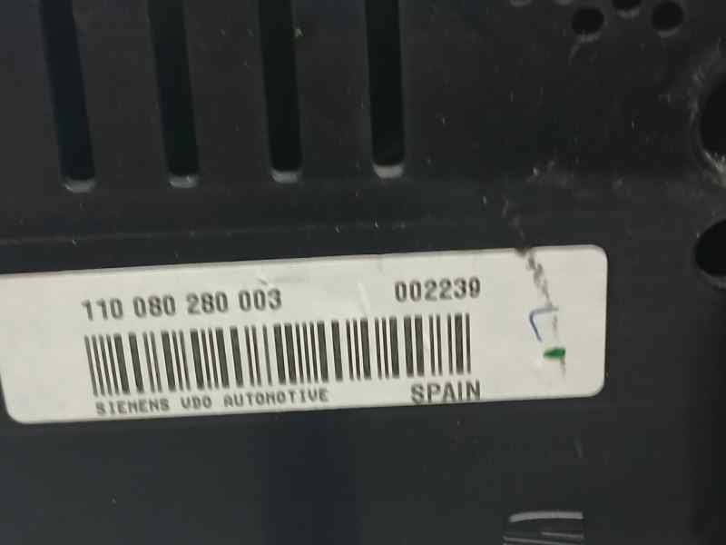 Recambio de cuadro instrumentos para seat altea (5p1) reference referencia OEM IAM 5P0920822E 1100802800033 SIEMENS VDO
