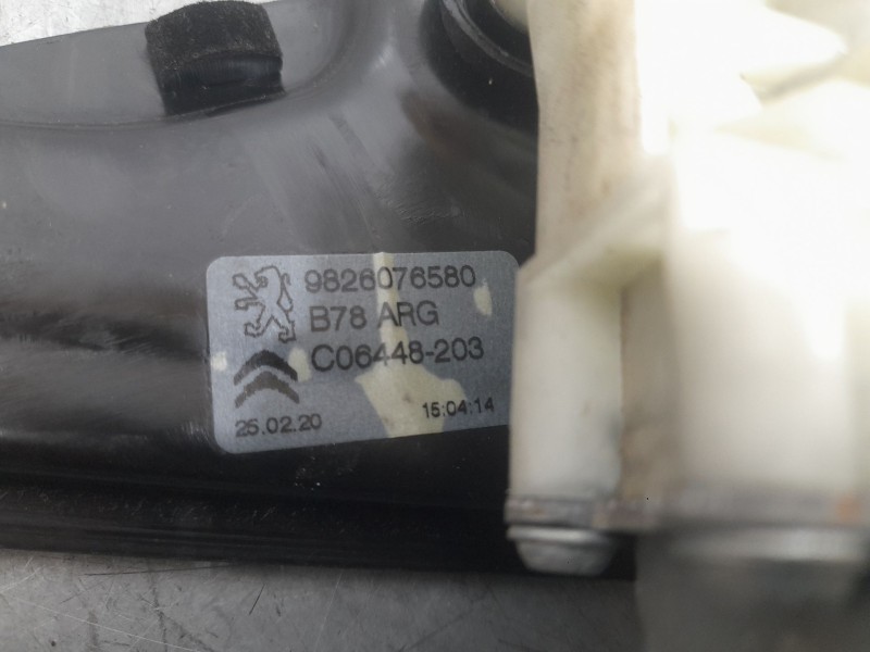 Recambio de elevalunas trasero izquierdo para citroën grand c4 spacetourer van (3a_, 3e_) bluehdi 130 referencia OEM IAM 9826076