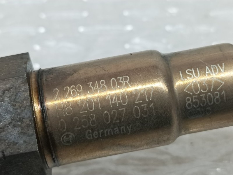 Recambio de sonda lambda para dacia sandero comfort referencia OEM IAM 226934803R 0258027031 BOSCH