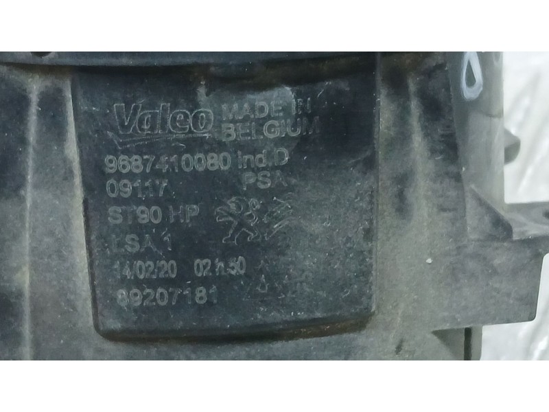 Recambio de faro antiniebla derecho para citroën grand c4 spacetourer van (3a_, 3e_) bluehdi 130 referencia OEM IAM 9687410080 P