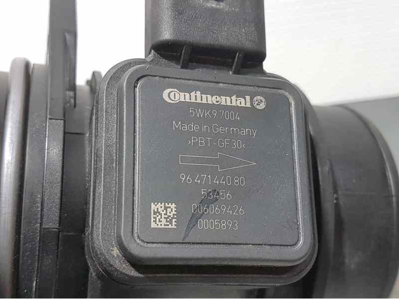 Recambio de caudalimetro para peugeot 207 confort referencia OEM IAM 9647144080 5WK97004 CONTINENTAL
