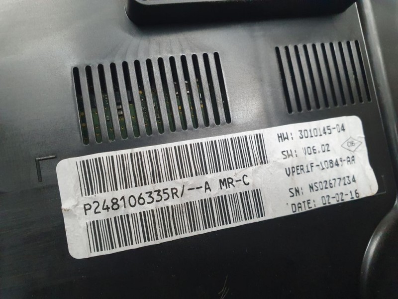 Recambio de cuadro instrumentos para renault megane iv berlina 5p zen referencia OEM IAM P248106335R P248106335R 