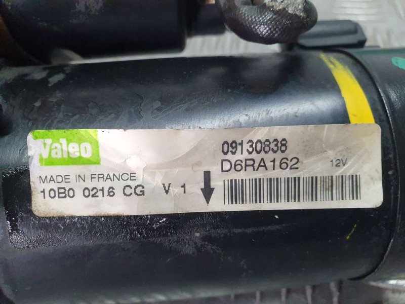 Recambio de motor arranque para opel astra g berlina comfort referencia OEM IAM 09130838 D6RA162 VALEO