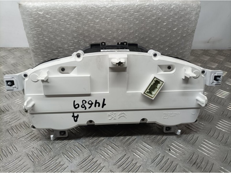 Recambio de cuadro instrumentos para peugeot partner kasten furgon referencia OEM IAM 9838094880  CRISTAL ROZADO