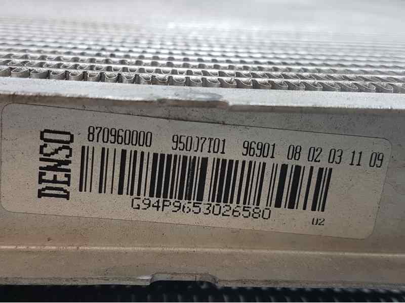 Recambio de radiador agua para peugeot 207 confort referencia OEM IAM 9653026580 870960000 DENSO