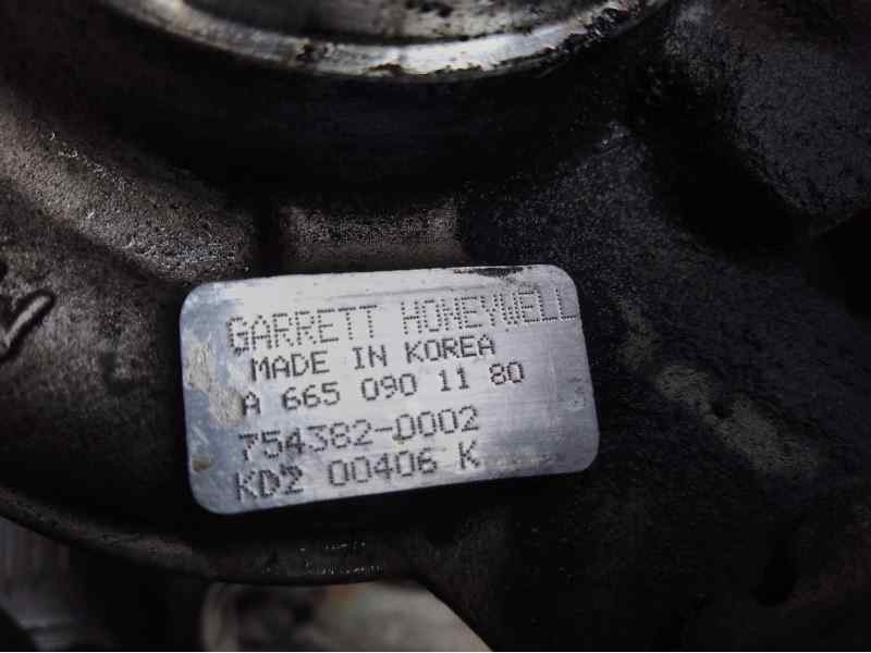 Recambio de turbocompresor para ssangyong kyron 270 spr xdi premium 4wd referencia OEM IAM A6650901180  