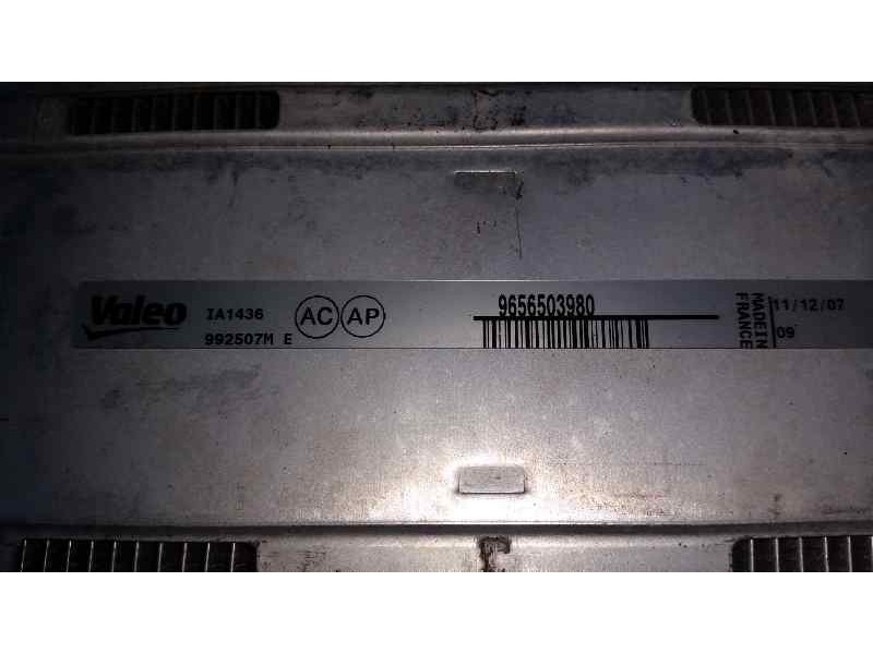 Recambio de intercooler para citroën c4 berlina collection referencia OEM IAM 992507ME 9656503980 VALEO