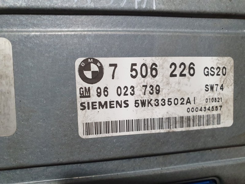 Recambio de centralita cambio automatico para bmw x5 (e53) 3.0d referencia OEM IAM 7506226 96023739 GM