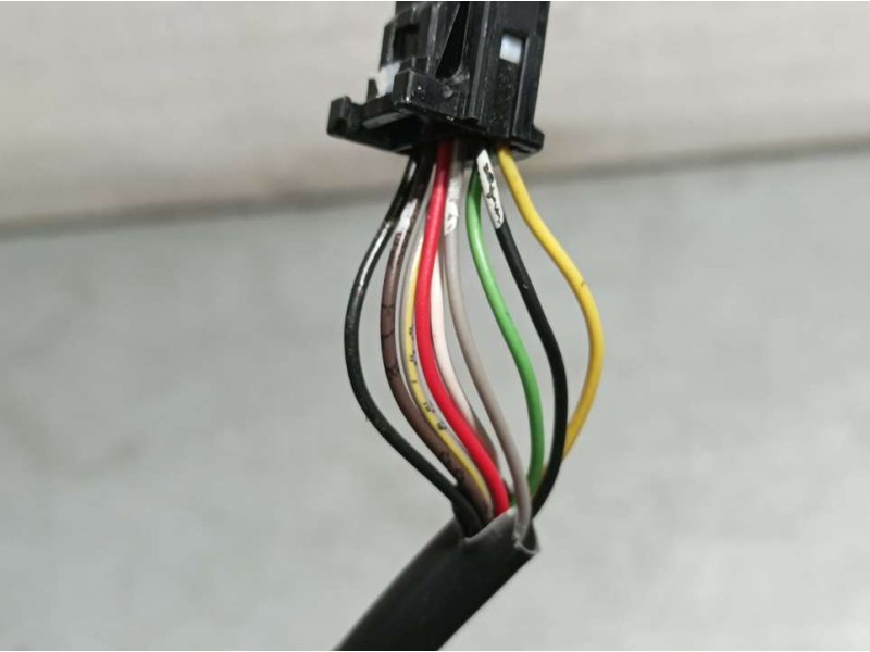 Recambio de retrovisor izquierdo para renault clio iv business referencia OEM IAM 1285348003  ELECTRICO 9 CABLES