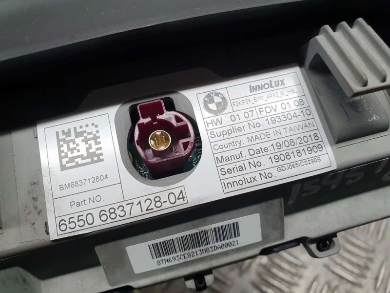 Recambio de sistema navegacion gps para bmw serie 1 lim. (f20/f21) 116i referencia OEM IAM 6550683712804 19330410 1908181909