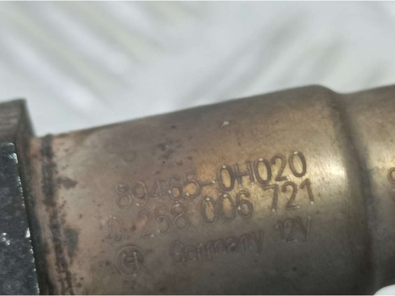 Recambio de sonda lambda para toyota aygo (kgb/wnb) básico referencia OEM IAM 894650H020 0258006721 BOSCH