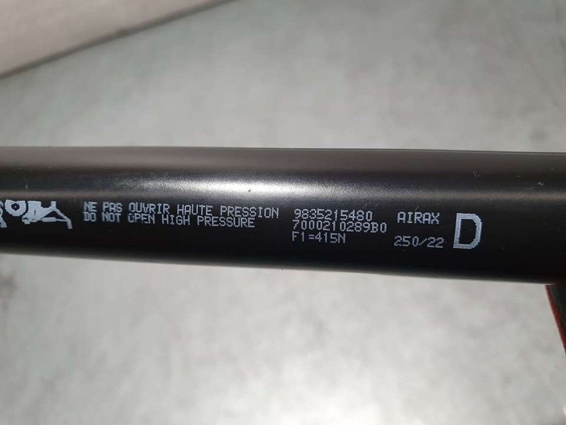 Recambio de amortiguadores maletero / porton para peugeot 308 active pack bluehdi 130 s&s referencia OEM IAM 9835215480 70002102