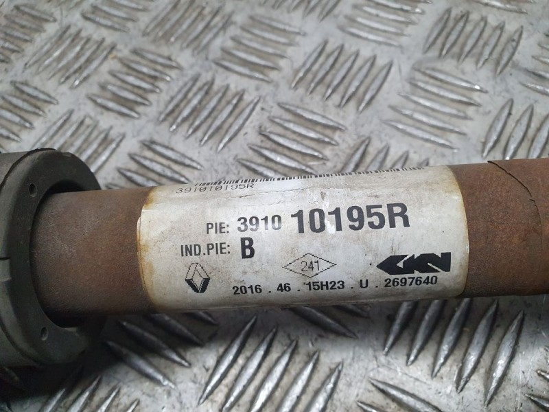 Recambio de transmision delantera izquierda para renault megane iv berlina 5p zen referencia OEM IAM 391010195R 2697640 