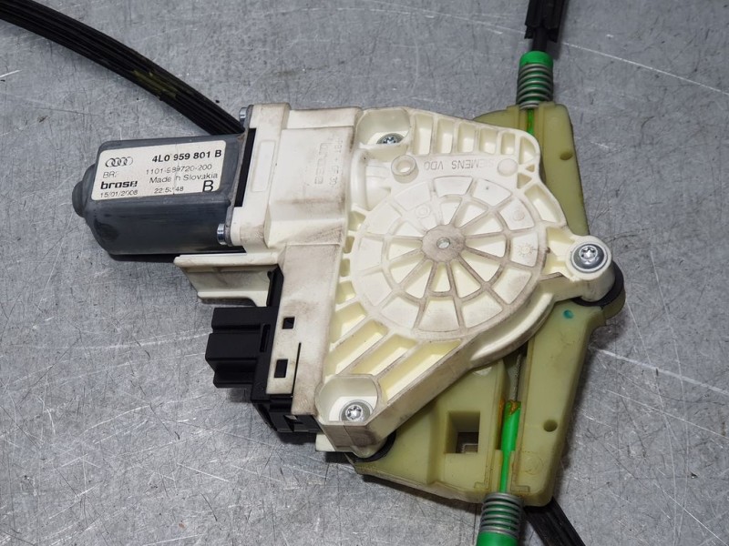 Recambio de elevalunas trasero izquierdo para audi q7 (4l) 4.2 fsi referencia OEM IAM 4L0830461A 1021986338502 BROSE ELECTRICO 6