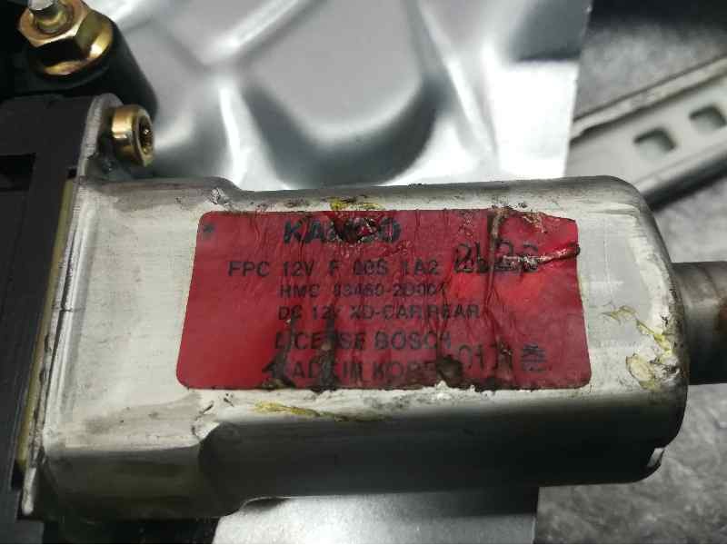 Recambio de elevalunas trasero derecho para hyundai elantra (xd) 2.0 crdi cat referencia OEM IAM F00S1A2102 2 PINS ELECTRICO Y05