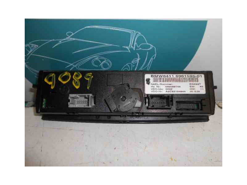 Recambio de mando climatizador para bmw serie 1 berlina (e81/e87) 120i referencia OEM IAM 6411696159501  VDO