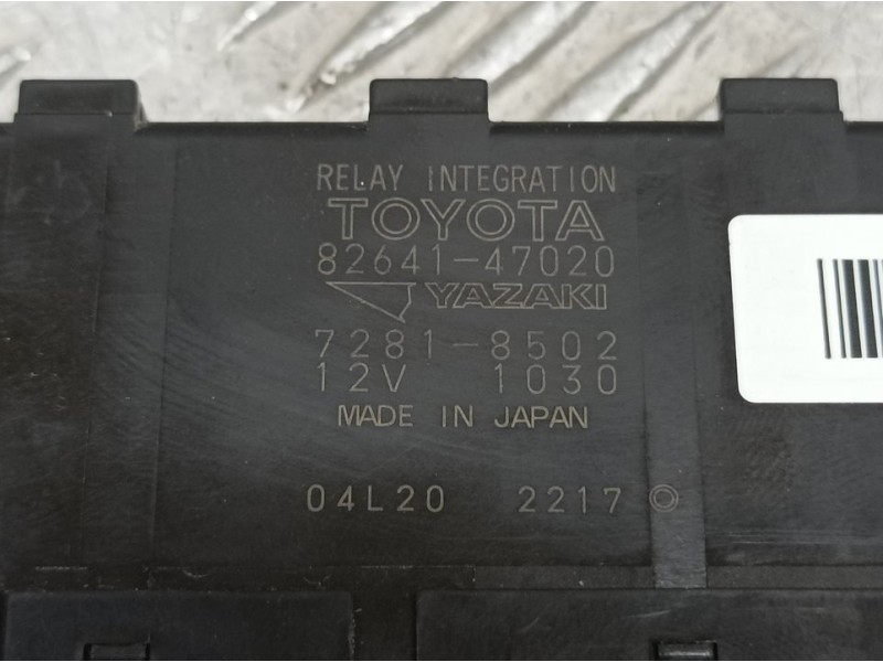 Recambio de modulo electronico para toyota yaris active referencia OEM IAM 8264147020 72818502 YAZAKI