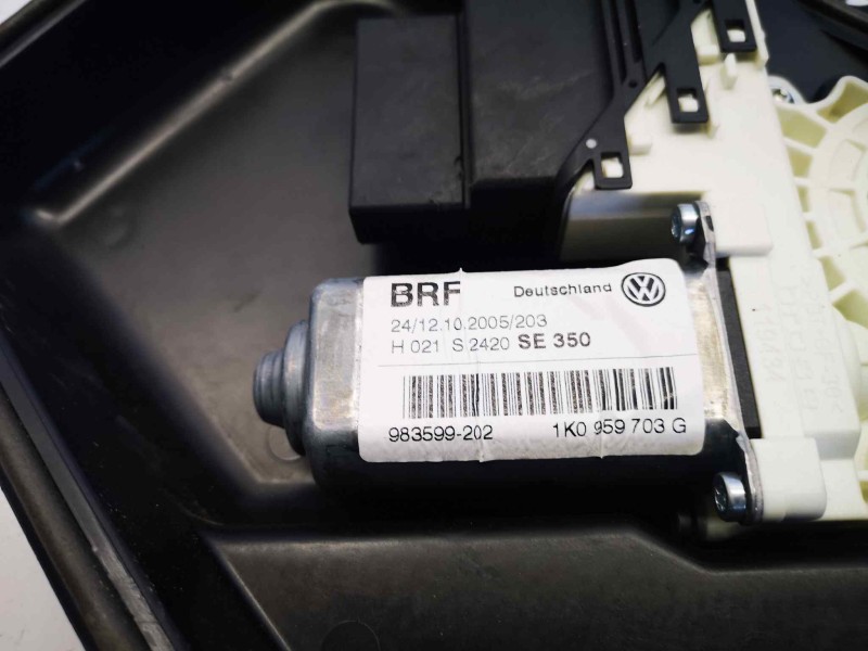 Recambio de elevalunas trasero izquierdo para seat leon (1p1) 1.9 tdi referencia OEM IAM 1K0959703G  18 PINS