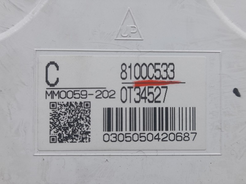 Recambio de cuadro instrumentos para mitsubishi outlander (gf0) motion 2wd referencia OEM IAM 8100C533 0T34527 