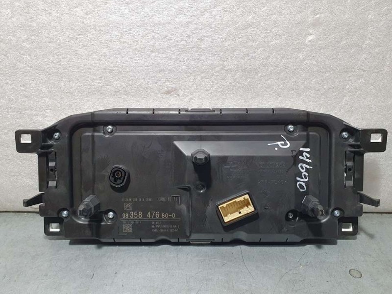 Recambio de cuadro instrumentos para peugeot 308 active pack bluehdi 130 s&s referencia OEM IAM 9835847680 VPNPLF14B115GB 