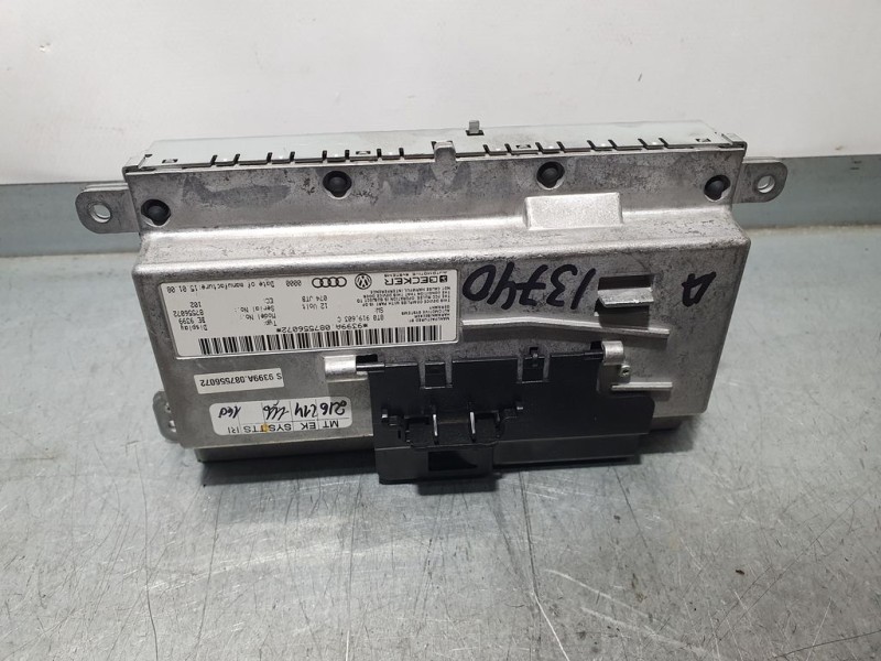 Recambio de sistema navegacion gps para audi q7 (4l) 4.2 fsi referencia OEM IAM 8T0919603C PANTALLA RAYADA BECKER