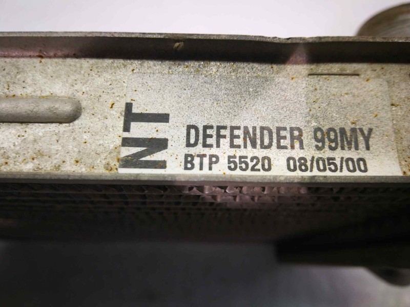 Recambio de intercooler para land rover defender (ld) 2.5 td5 referencia OEM IAM BTP5520 99MY 