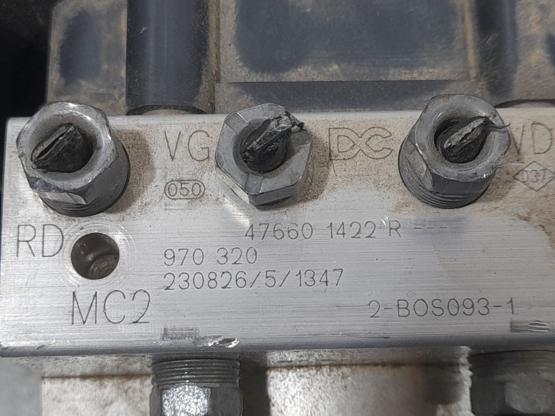 Recambio de abs para renault kangoo iii furgoneta/monovolumen e-tech electric referencia OEM IAM 476601422R  