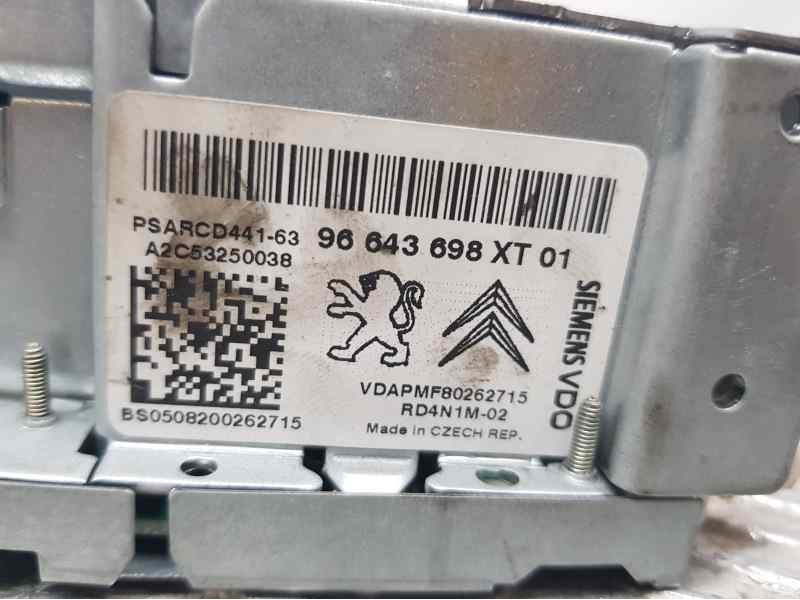 Recambio de sistema audio / radio cd para citroën c2 furio referencia OEM IAM 96643698XT01 A2C53250038 SIEMENS