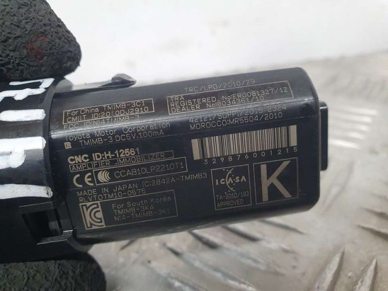 Recambio de boton start/stop para toyota yaris hsd active referencia OEM IAM 2010DJ2910  