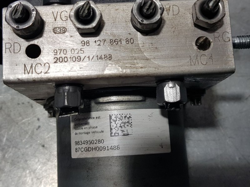 Recambio de abs para citroën berlingo feel m referencia OEM IAM 9812786180 970025 