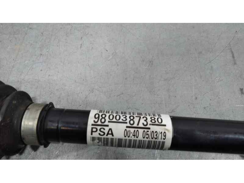 Recambio de transmision delantera izquierda para peugeot 2008 (--.2013) signature referencia OEM IAM 9800387380  