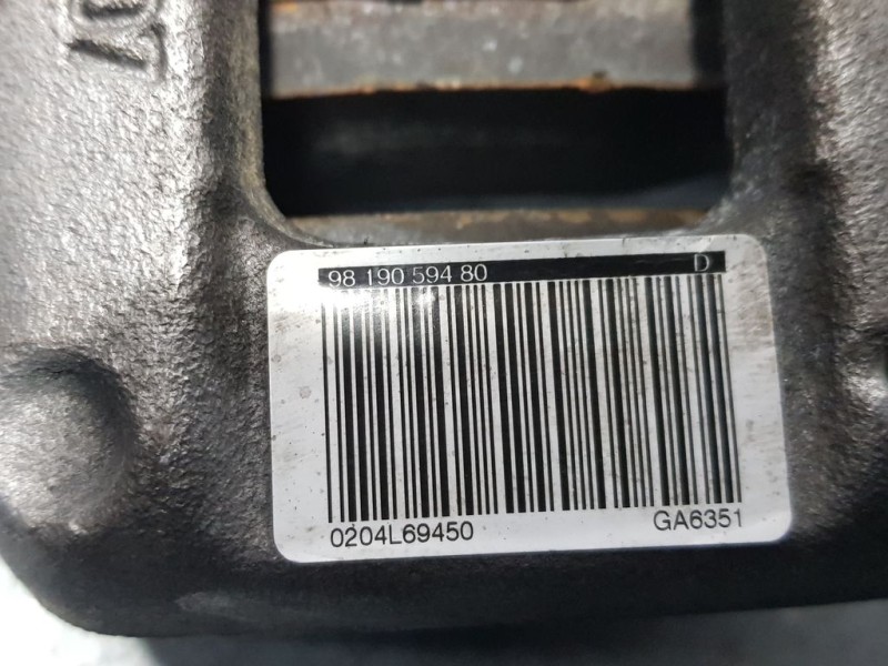 Recambio de pinza freno trasera derecha para citroën berlingo feel m referencia OEM IAM 9819059480  ELECTRICA