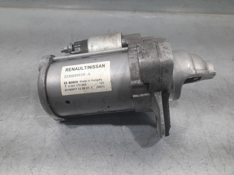 Recambio de motor arranque para nissan micra v (k14) acenta referencia OEM IAM 233005993RA 20190917 BOSCH