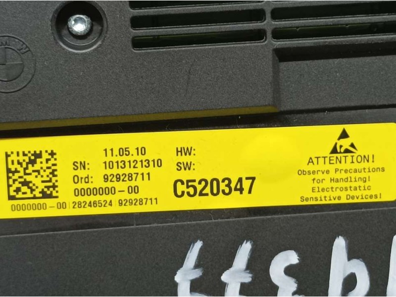 Recambio de luz interior para bmw serie 5 lim. (f10) 523i referencia OEM IAM 92928711 1013121310 