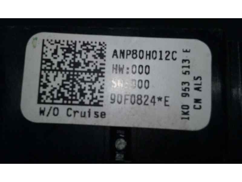 Recambio de mando intermitentes para volkswagen golf vi (5k1) advance referencia OEM IAM 1K0953513E  