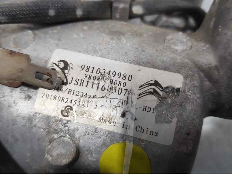 Recambio de compresor aire acondicionado para peugeot 208 edition referencia OEM IAM 9810349980  