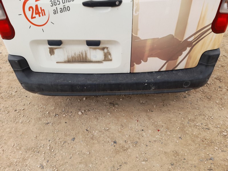 Recambio de paragolpes trasero para peugeot partner furgoneta/monovolumen (k9) 1.5 bluehdi 100 referencia OEM IAM 1633557280  