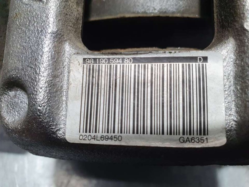 Recambio de pinza freno trasera derecha para peugeot 308 active pack bluehdi 130 s&s referencia OEM IAM 9819059480 0204L69450 EL
