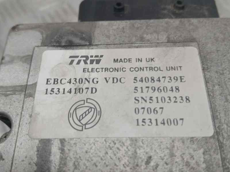 Recambio de abs para fiat croma (194) 1.9 16v multijet dynamic referencia OEM IAM 54084739E 15314107D TRW