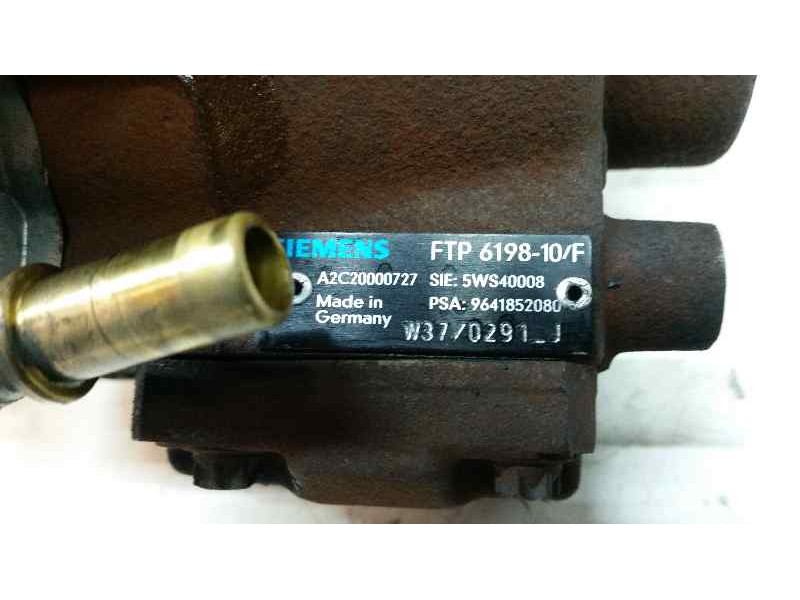Recambio de bomba alta presion para ford fiesta (cbk) 1.4 tdci cat referencia OEM IAM A2C20000727 9641852080 SIEMENS
