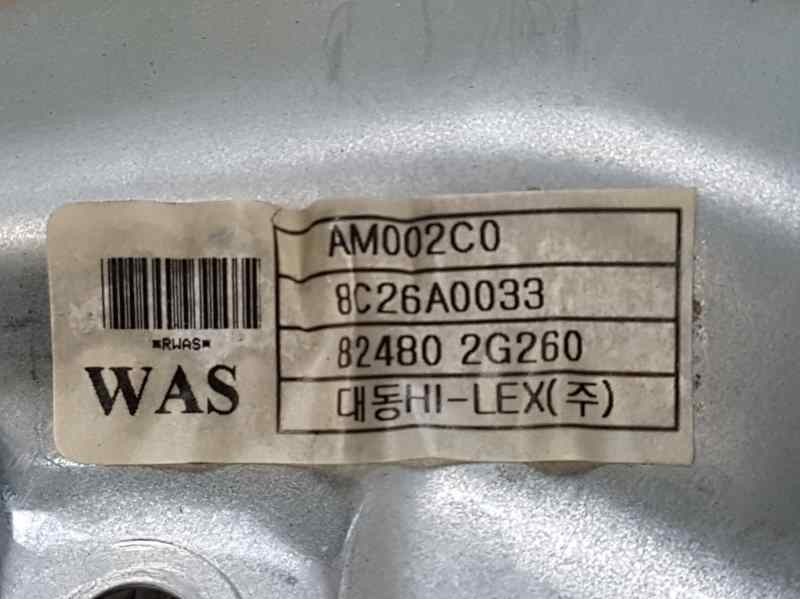 Recambio de elevalunas delantero derecho para kia magentis active referencia OEM IAM 824802G260  ELECTRICO