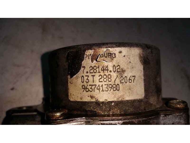Recambio de depresor freno / bomba vacio para ford fiesta (cbk) 1.4 tdci cat referencia OEM IAM 9637413980  PIERBURG