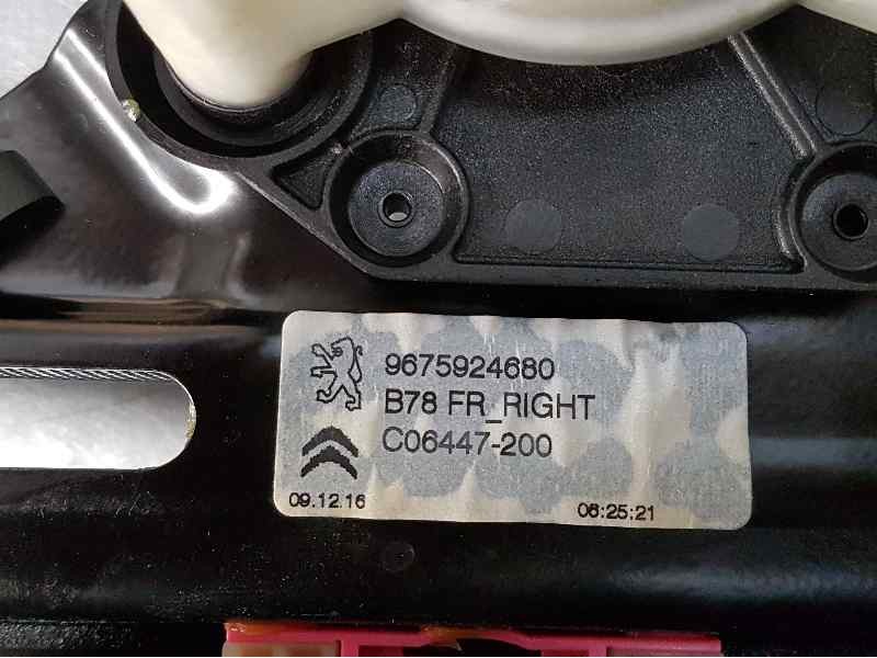 Recambio de elevalunas delantero derecho para citroën c4 picasso shine referencia OEM IAM 9675924680 6 PINS ELECTRICO