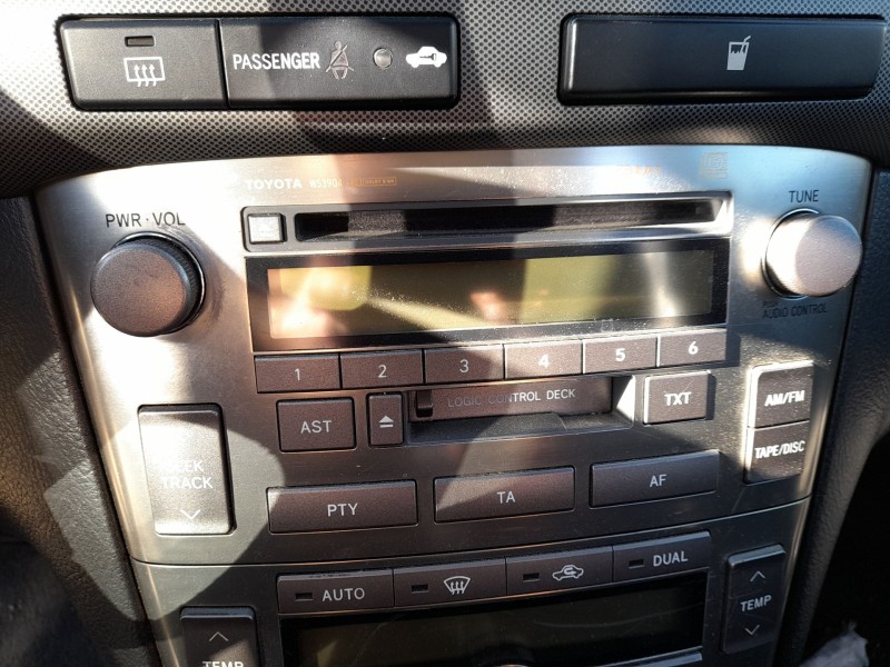 Recambio de sistema audio / radio cd para toyota avensis (_t25_) 2.2 d-4d (adt251_) referencia OEM IAM 8612005081  